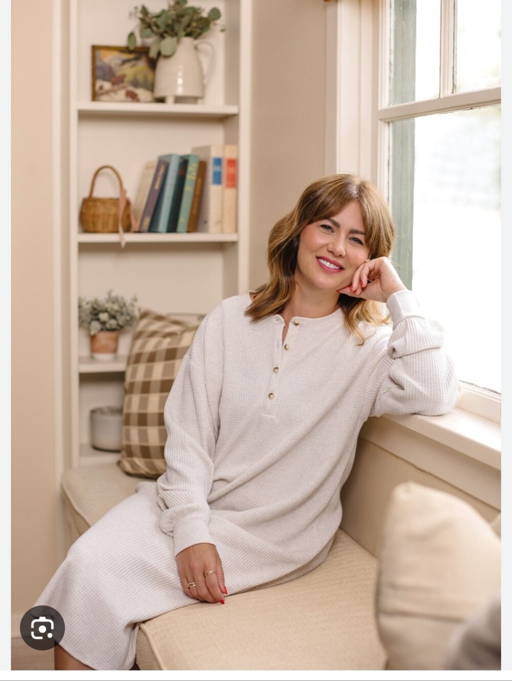 Joe fresh x Jillian Harris long thermal dress xs oversized